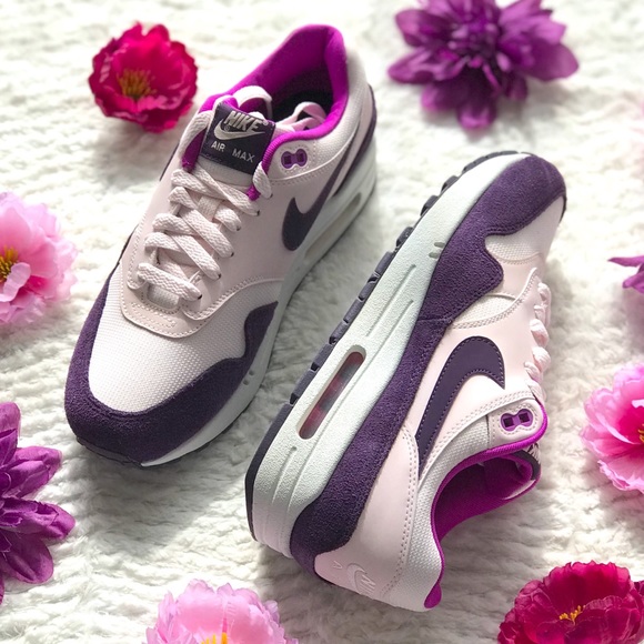 Nike Shoes - Nike Air Max 1 pink and purple women’s size 8.5